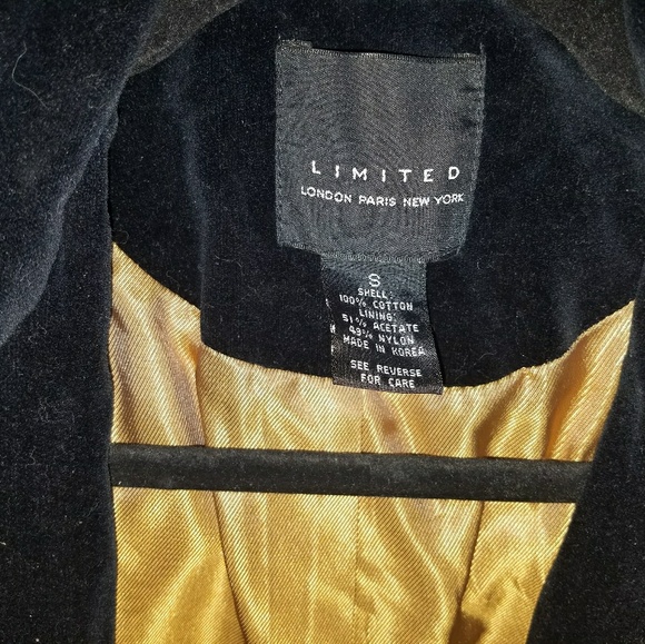 The Limited jetink-black jacket - Picture 4 of 8